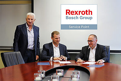 Punto de mantenimiento de Bosch Rexroth - BVS Industrie-Elektronik