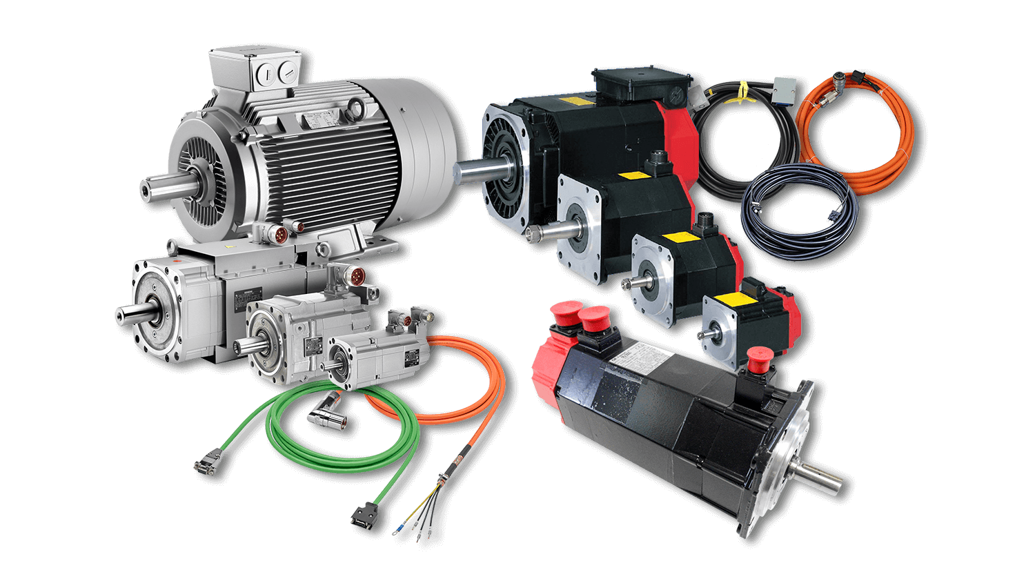 CNC Motoren &amp; Leitungen - BVS Industrie-Elektronik