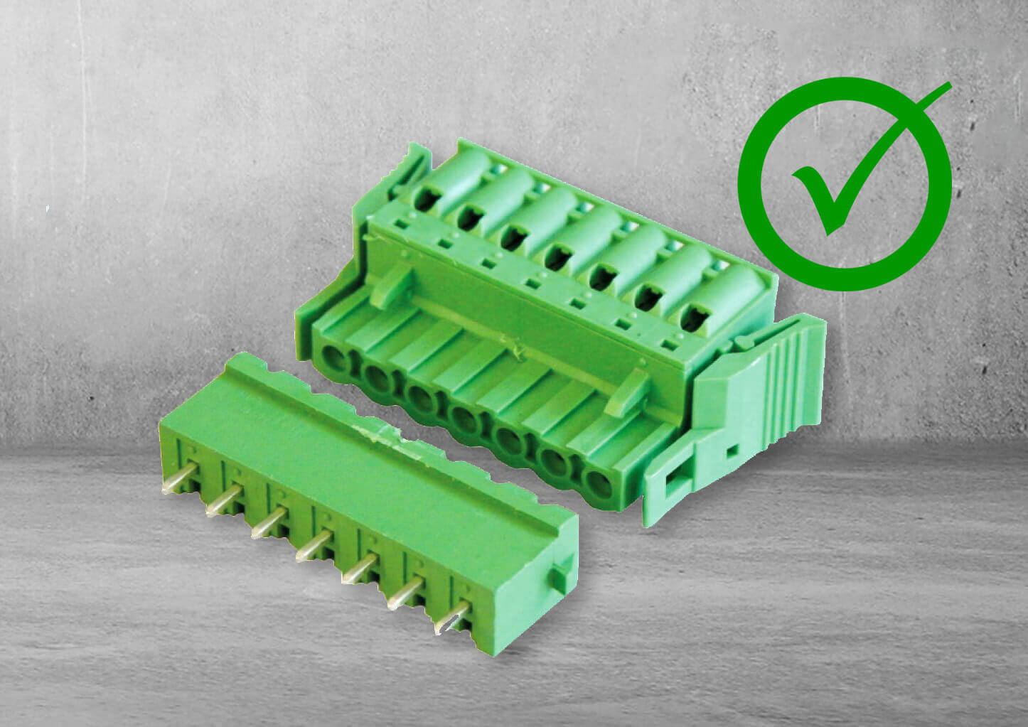 Safe plug-in connection with lock – BVS Industrie-Elektronik
